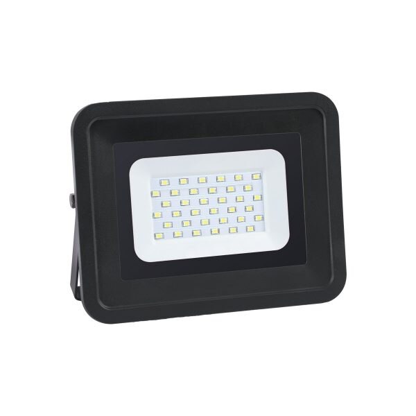 LED SMD Прожектор OPTONICA 100W IP65 бяла светлина Черен classic