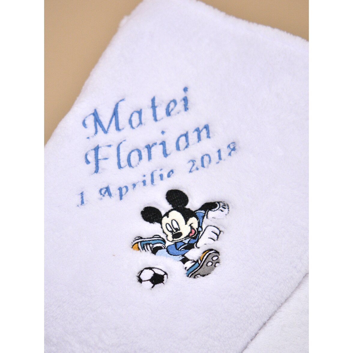 Trusou Botez Personalizat Complet Mickey Fotbalist Couture Bebe Emag Ro