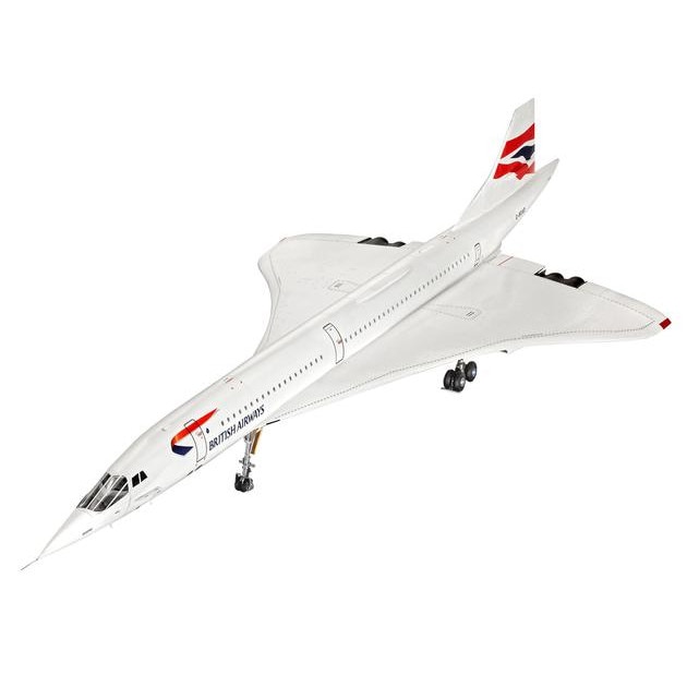 Macheta Aeromodele De Construit Airfix Concorde British Airways The