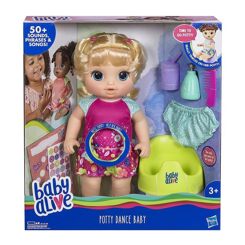 Papusa Baby Alive Potty Dance Blonde Emag Ro