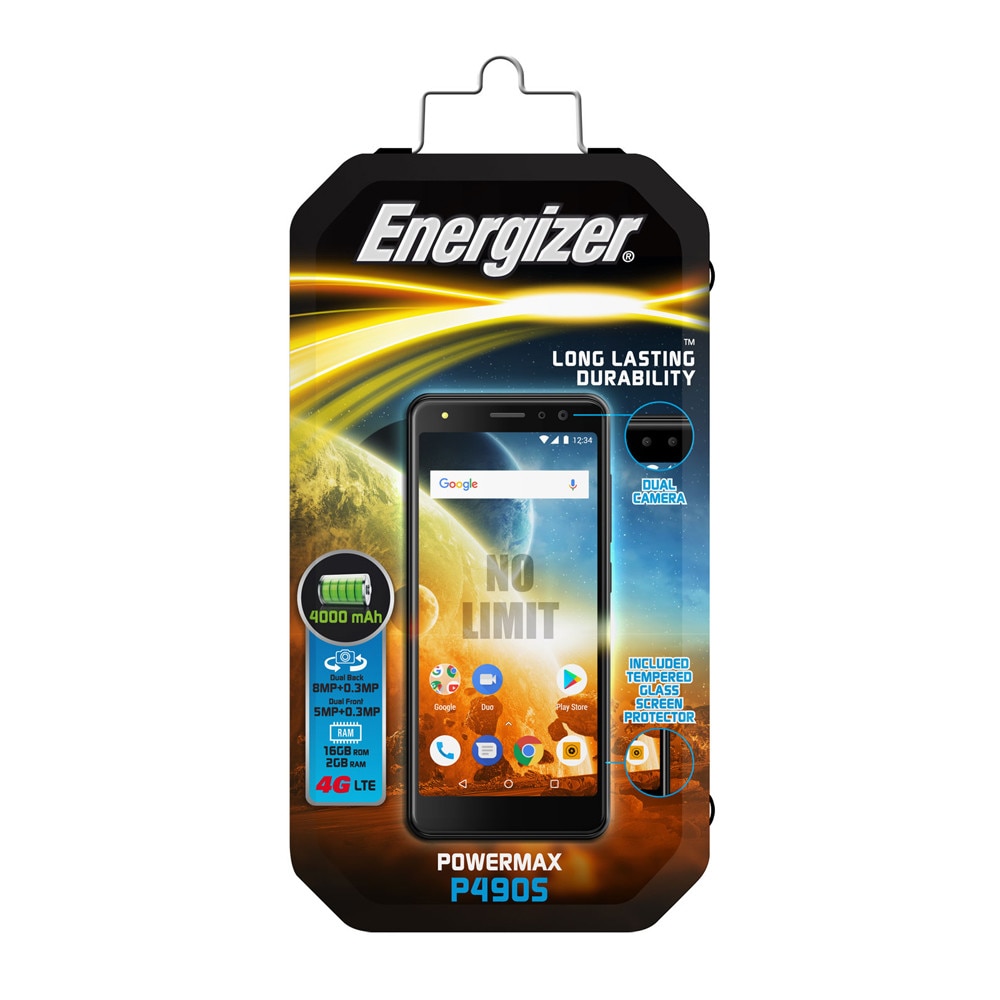 Смартфон ENERGIZER Power Max P490S Dual Sim Black eMAG bg