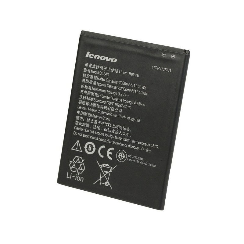 Батерия Lenovo BL243 3000 mAh Lenovo A7000 Lenovo Lemon K3 Note K50 T5