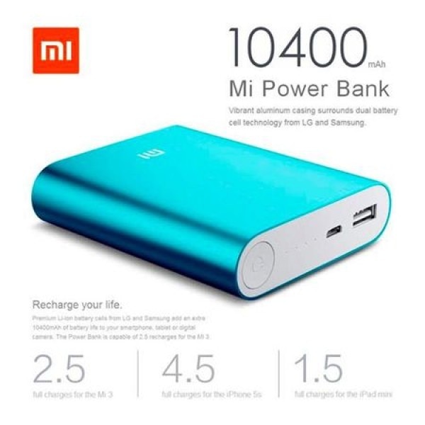 Xiaomi Mi Power Bank 10400 Mah