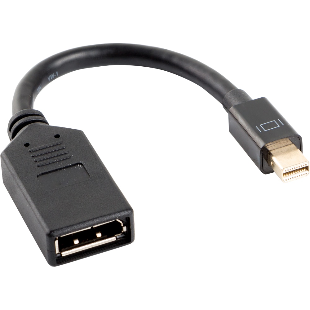 Adaptor Lanberg Mini Displayport M Displayport F Cm Ad Bk