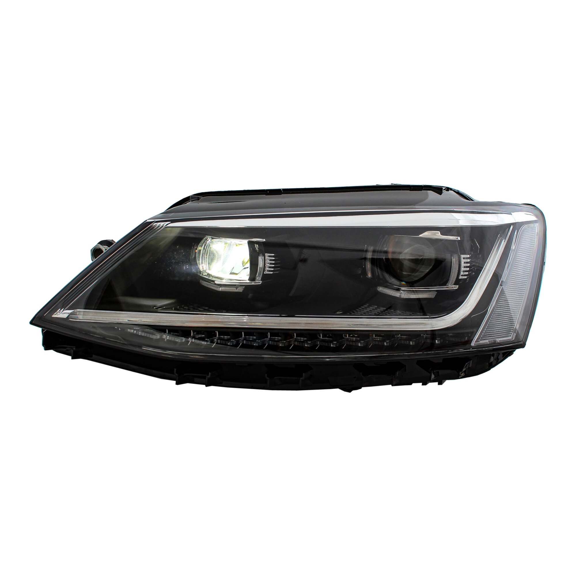 Faruri Led Drl Compatibil Cu Vw Jetta Mk Vi Semnal Dinamic