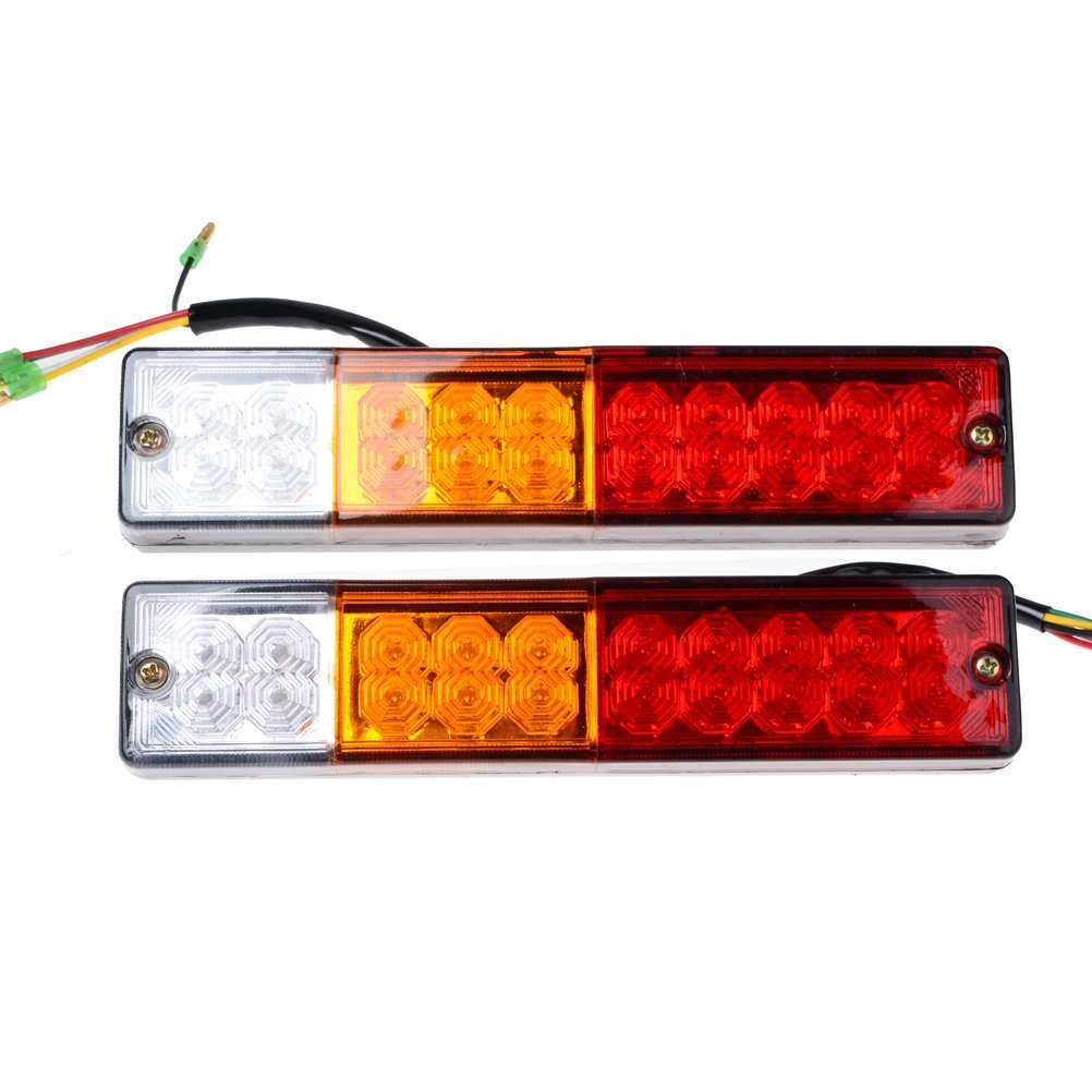 Set Auto Led Lampi Spate Flexzon Functii Remorca Camion Trailer