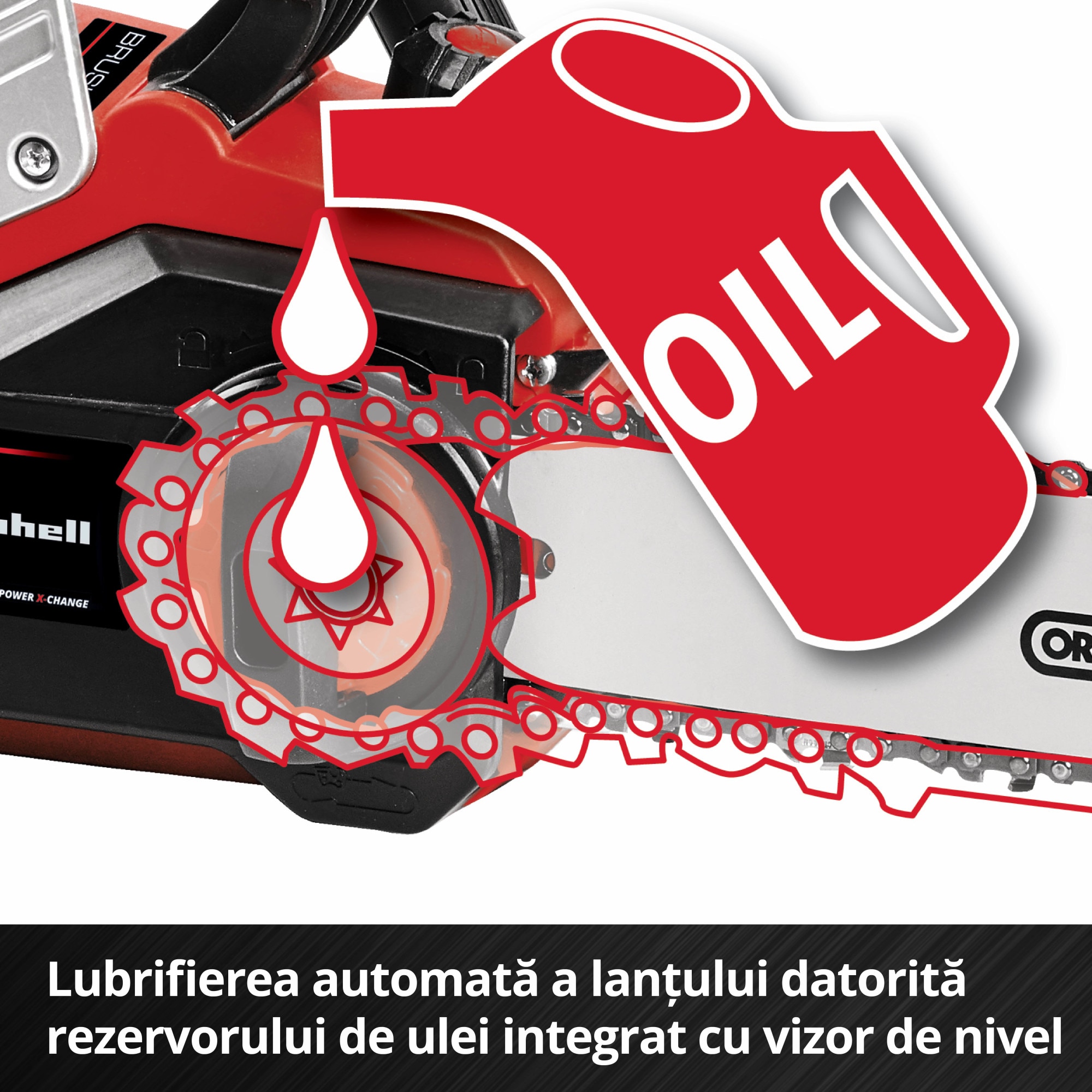 Drujba Fierastrau Electric Cu Lant Pe Acumulator Einhell Pxc Ge Lc