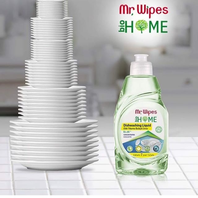 Detergent Lichid BIO Pentru Vase Mr Wipes 300ml EMAG Ro