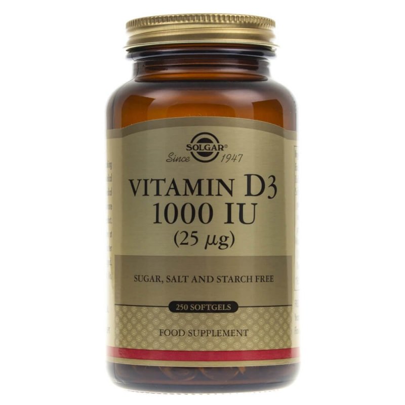 Supliment Alimentar Solgar Vitamina D Ui Pg Capsule