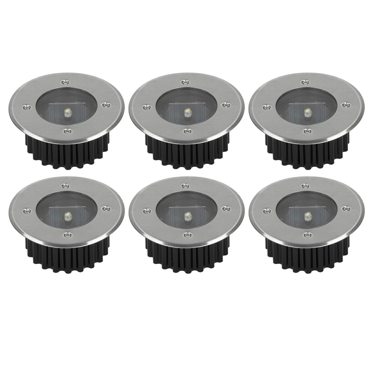 Set Spoturi Solare Led Ecd Germany Rotunde Cm Rezistenta