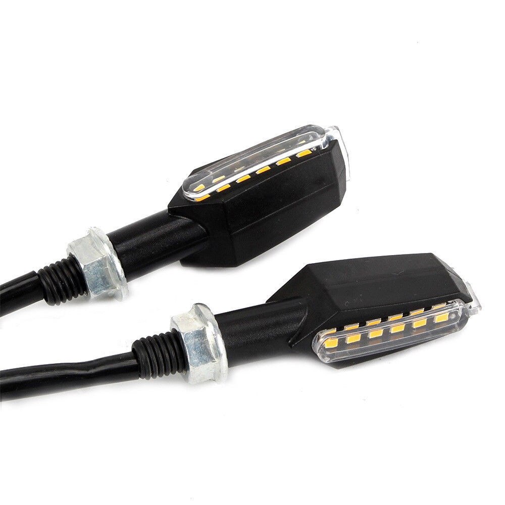 Set Semnale Led Motocicleta Atv Scuter Duble Galben Smd Emag Ro