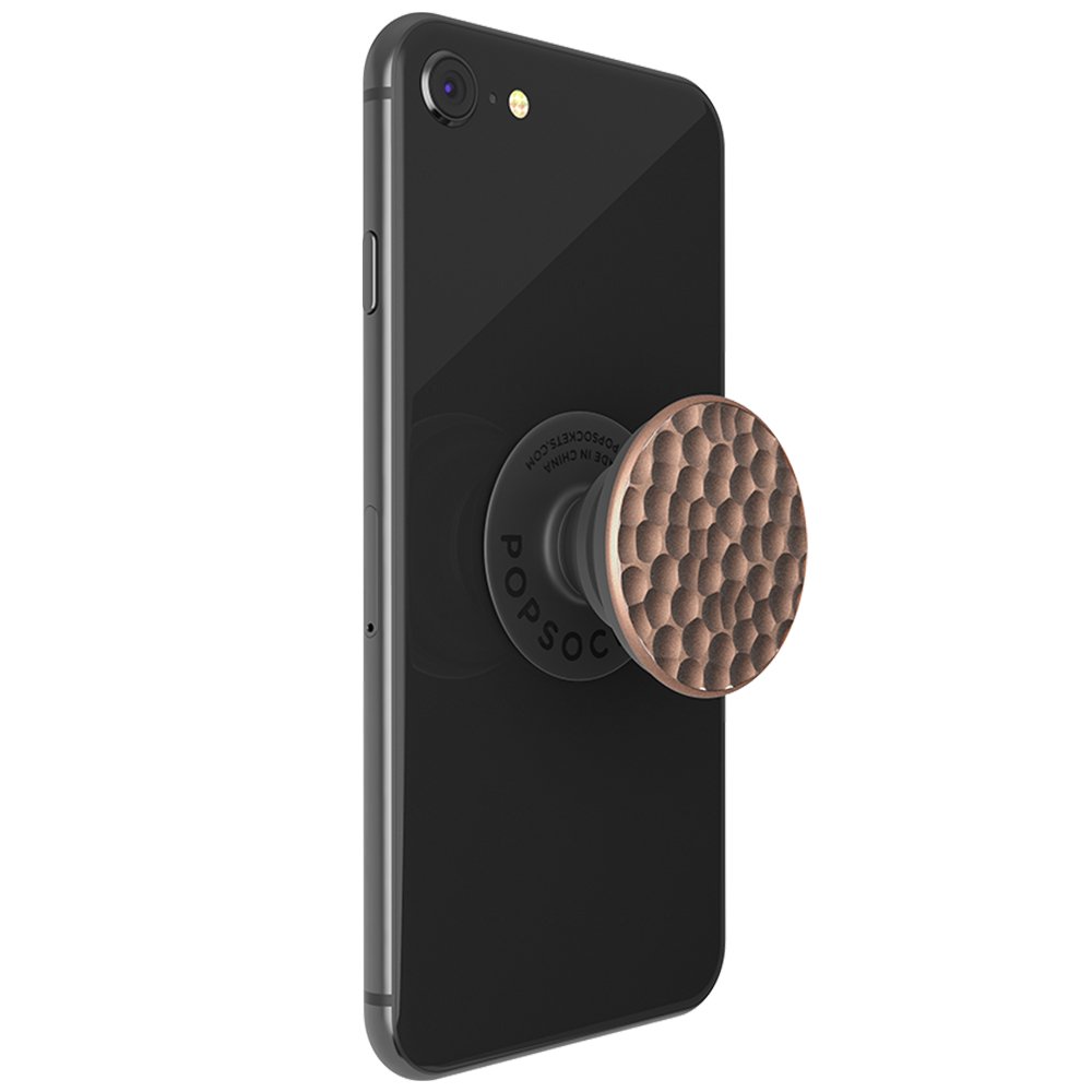 Suport Stand Adeziv Popsocket PopGrip Luxe Pentru Telefon Hammered