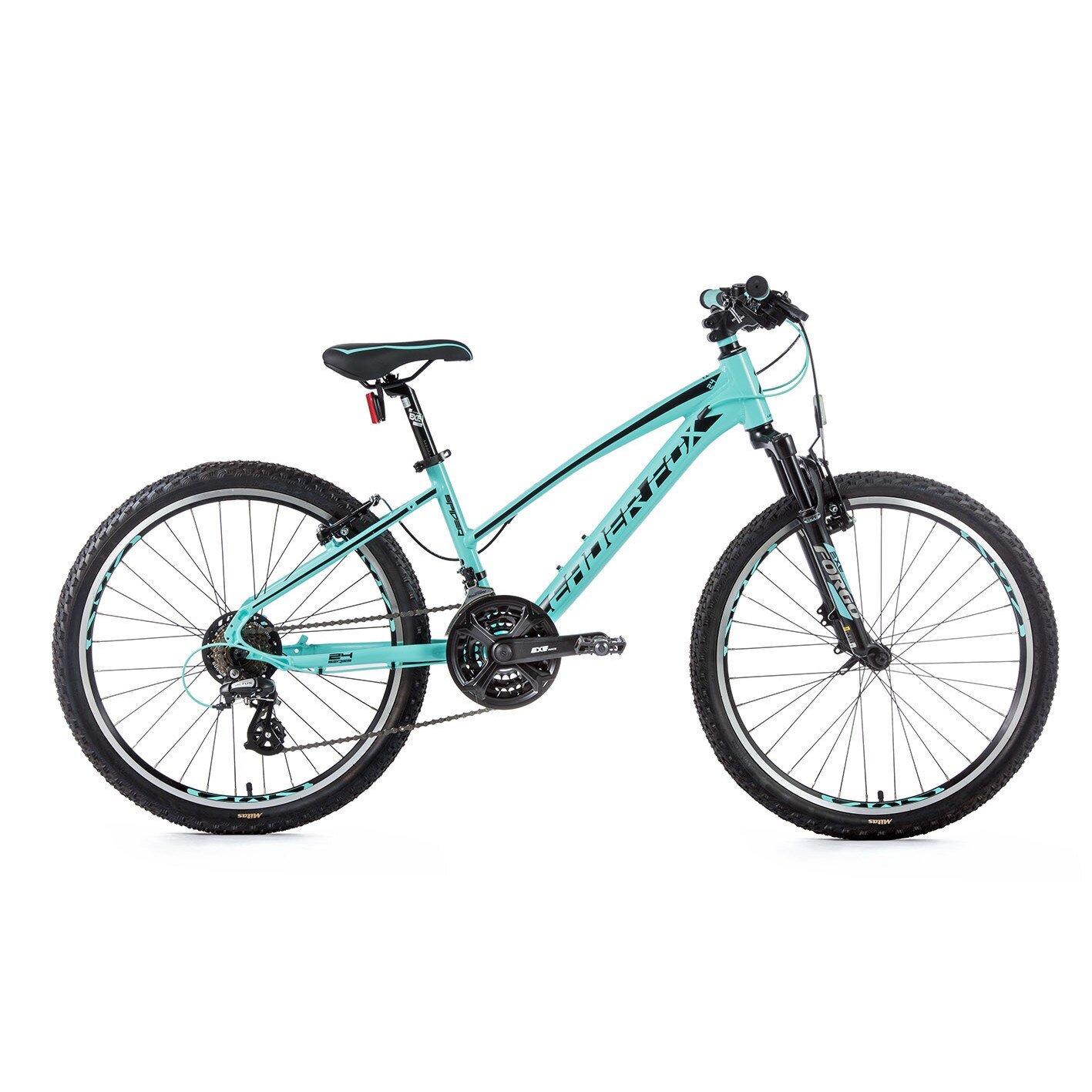 Bicicleta De Copii MTB Leader Fox Spider Girl 21 Viteze Roata 24