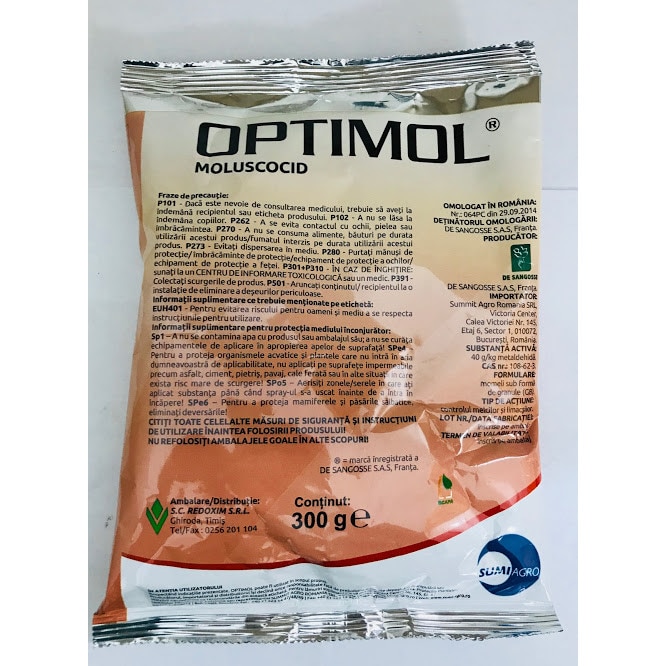 Moluscocid Optimol Importiva Melcilor 300 Gr EMAG Ro