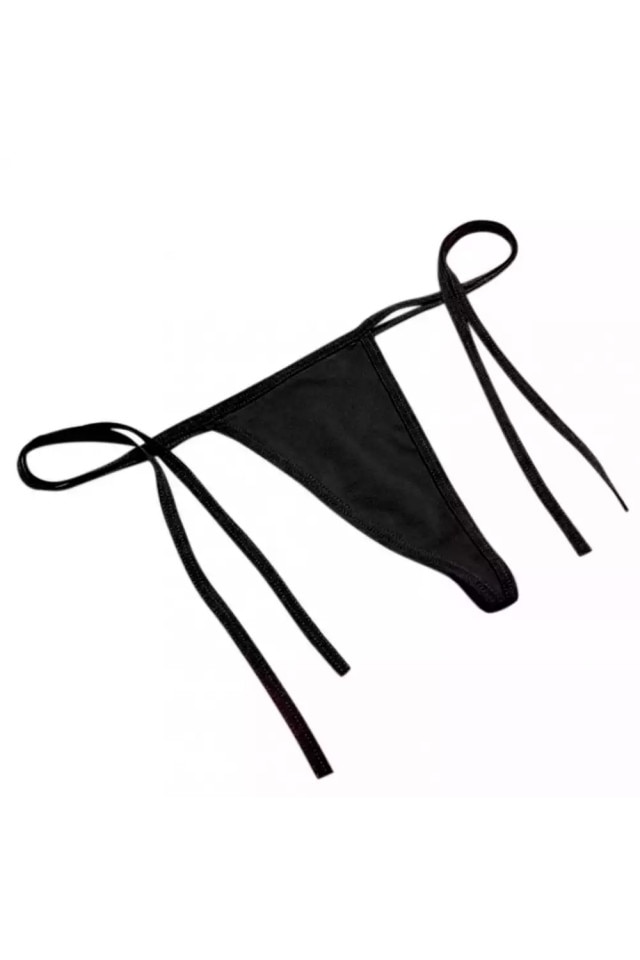 Chiloti Bikini Tanga Mini G String Negru One Size Emag Ro