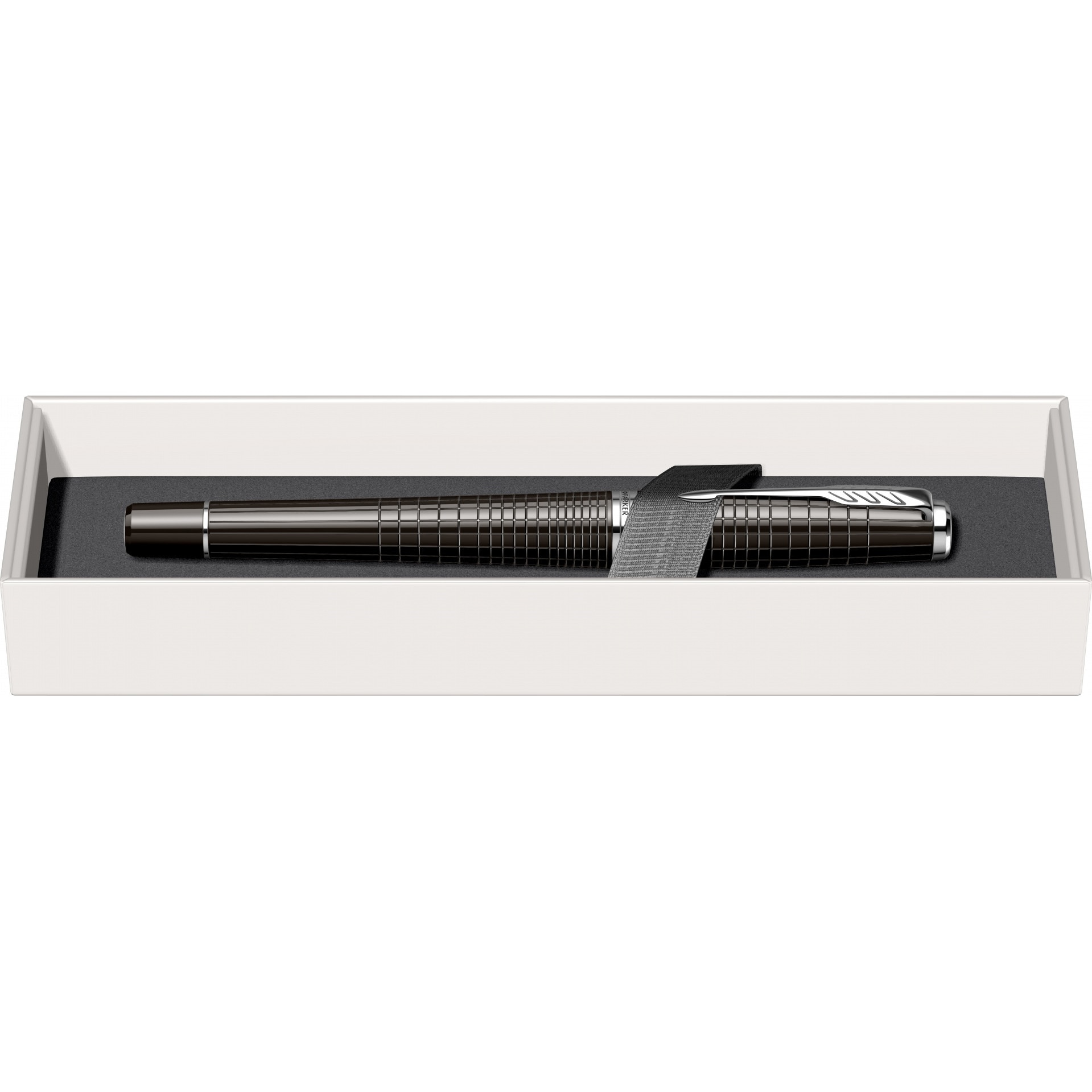 Stilou Parker Urban Royal Premium Ebony Metal Chiselled CT Gravat In