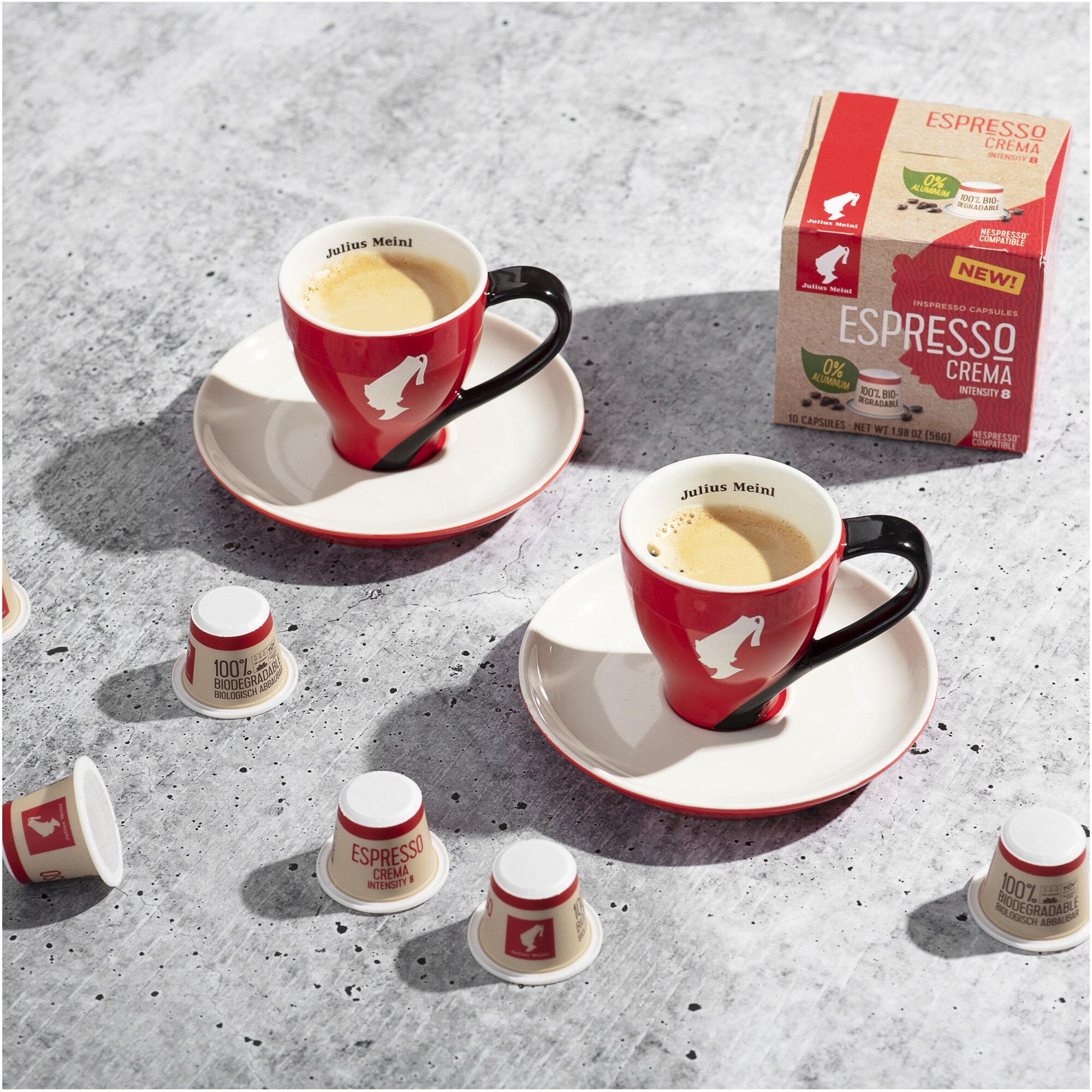 Cafea Capsule Julius Meinl Espresso Crema Compatibile Nespresso 10