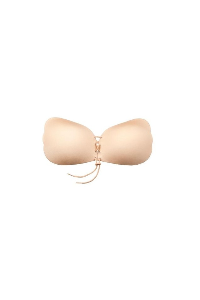 Sutien Cu Push Up Bye Bra Lace It Bra Adeziv Interior Ajustabil Nude