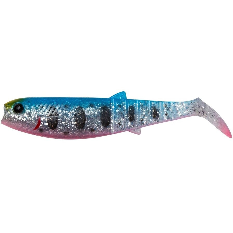 Shad Savage Gear Cannibal Shad Cm G Blue Pink Smolt Uv Buc Emag Ro