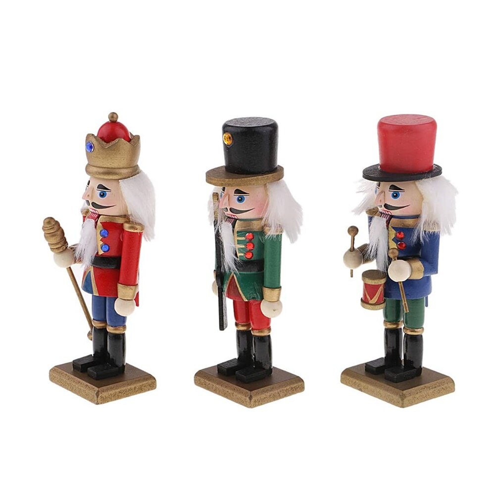 Spargator De Nuci Multicolor Fairy Nutcracker Lemn 15cm Set 3 Figurine