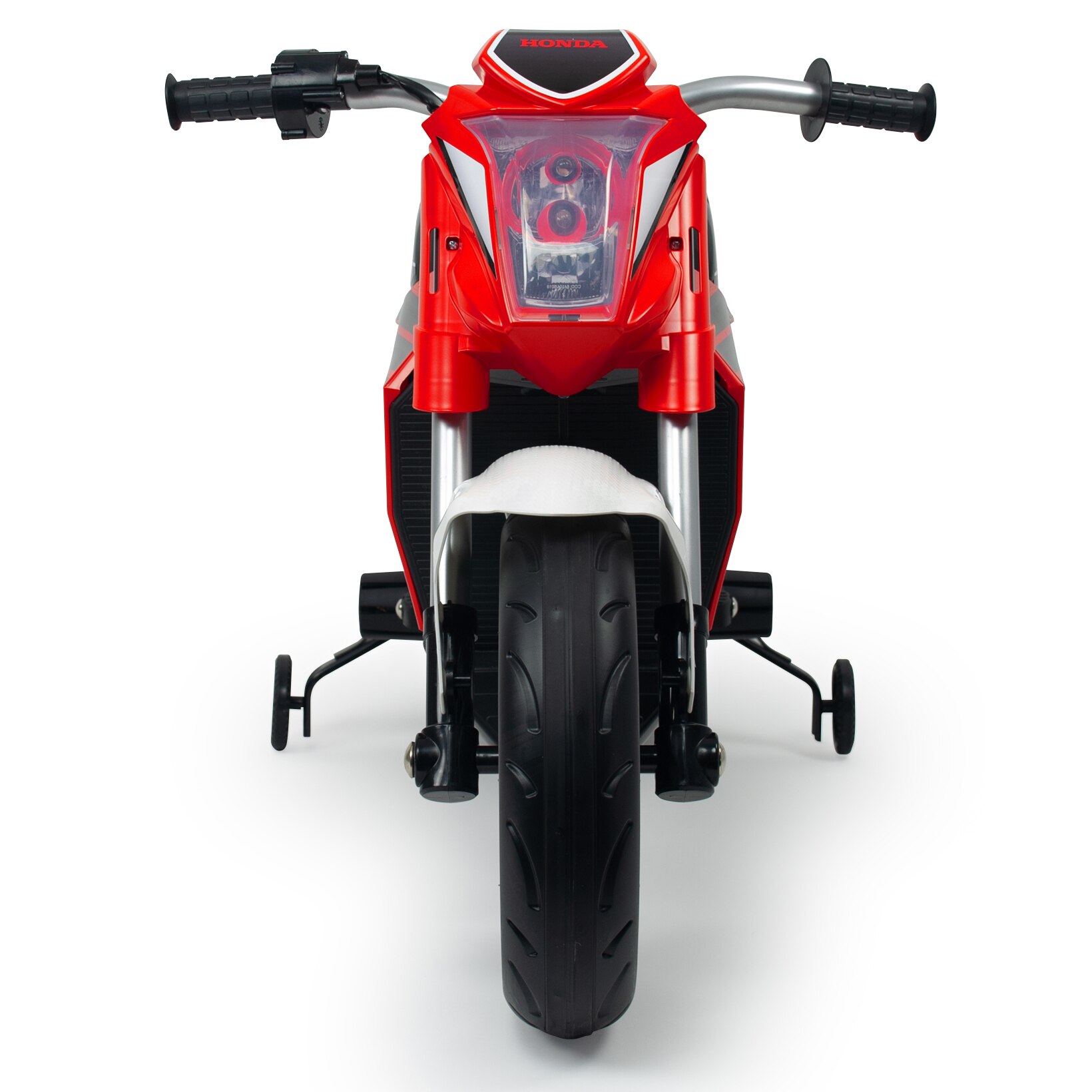 Motocicleta Electrica Pentru Copii Injusa 12V Honda Naked Rosu