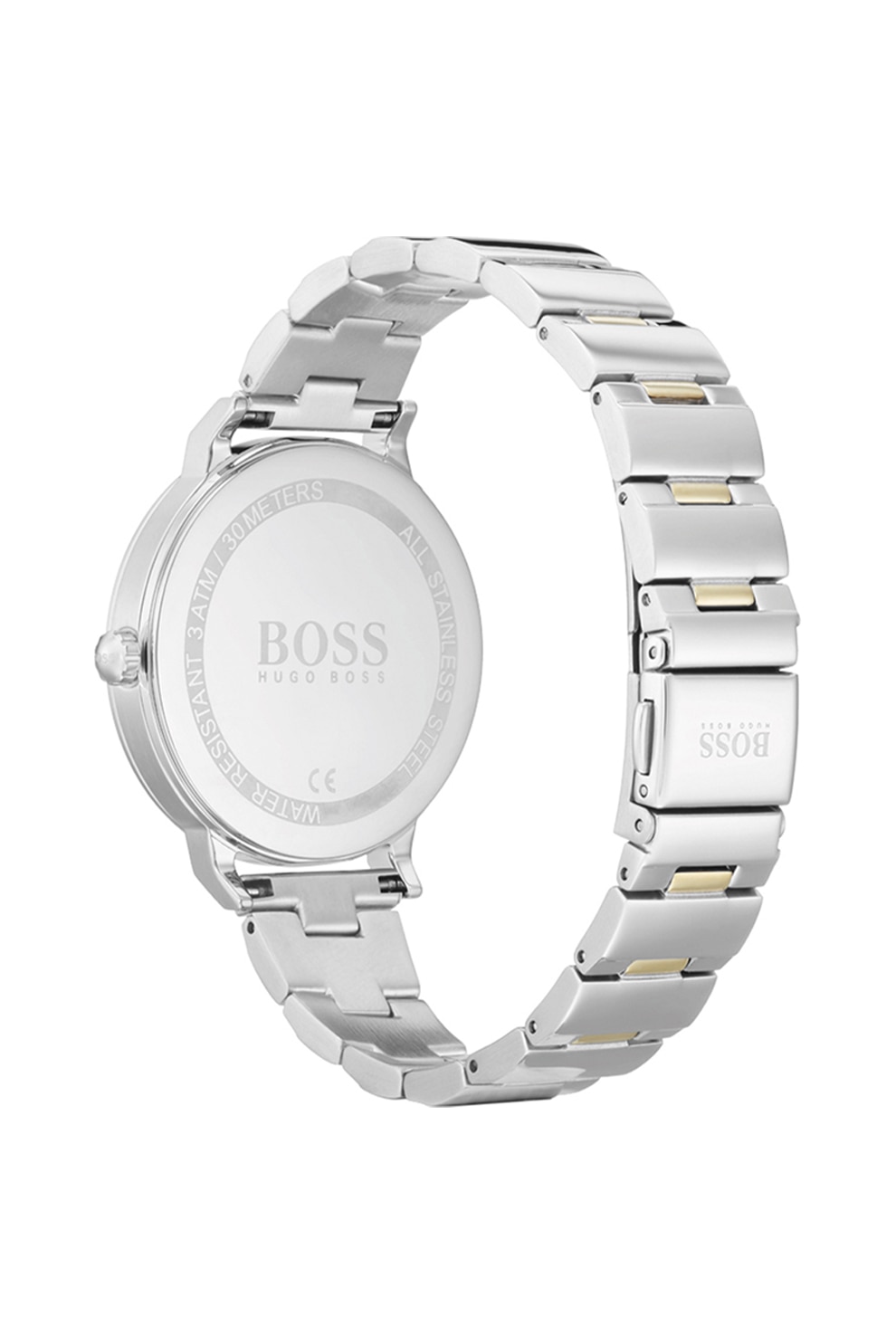 Boss Hugo Boss Ceas Analog Cu O Bratara Metalica Argintiu Auriu EMAG Ro