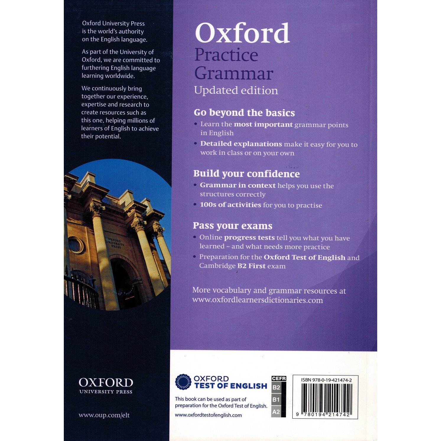 Oxford Practice Grammar Intermediate With Answers Emag Ro