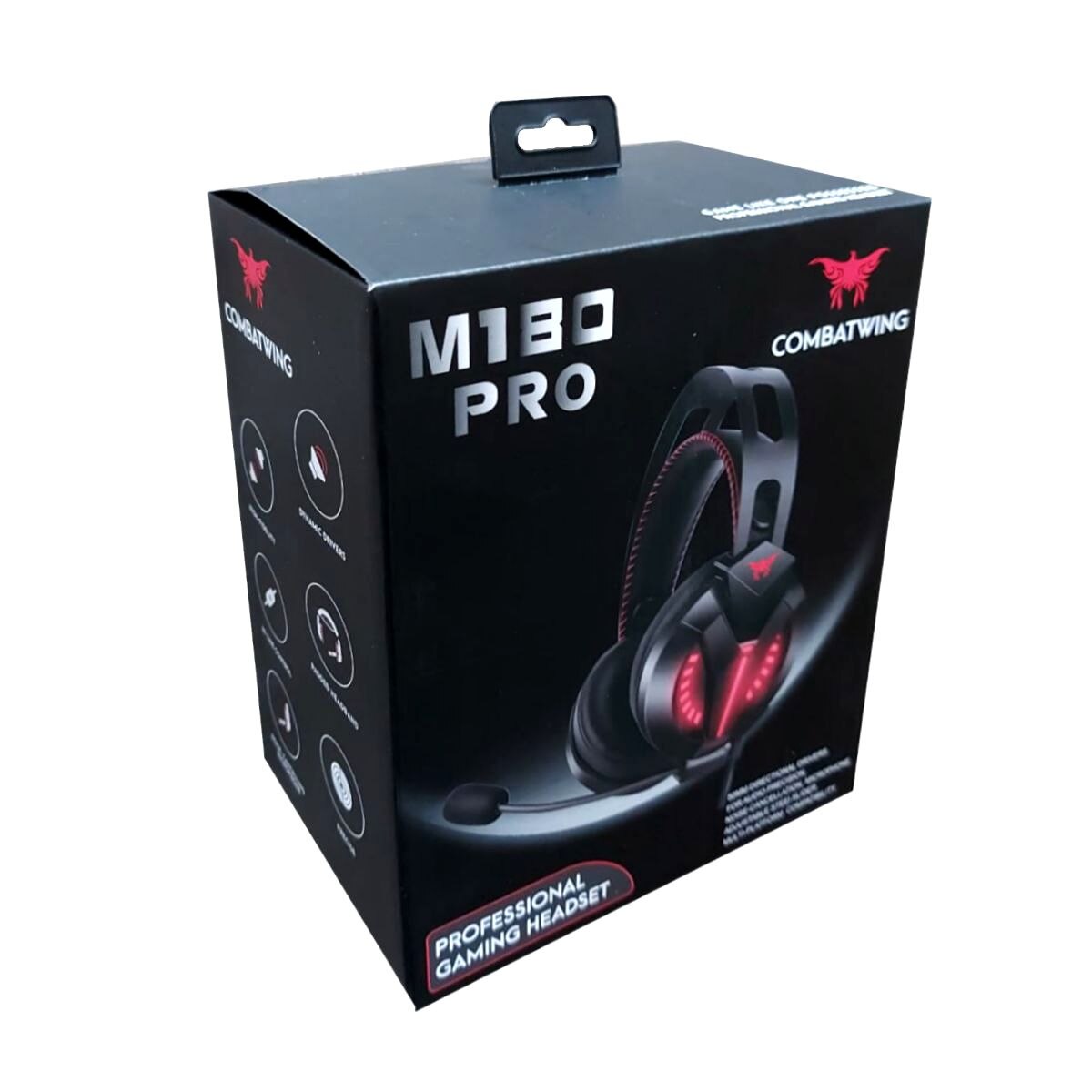 Casti Gaming Onikuma M180 PRO Combatwing Surround Sound 7 1 Iluminare