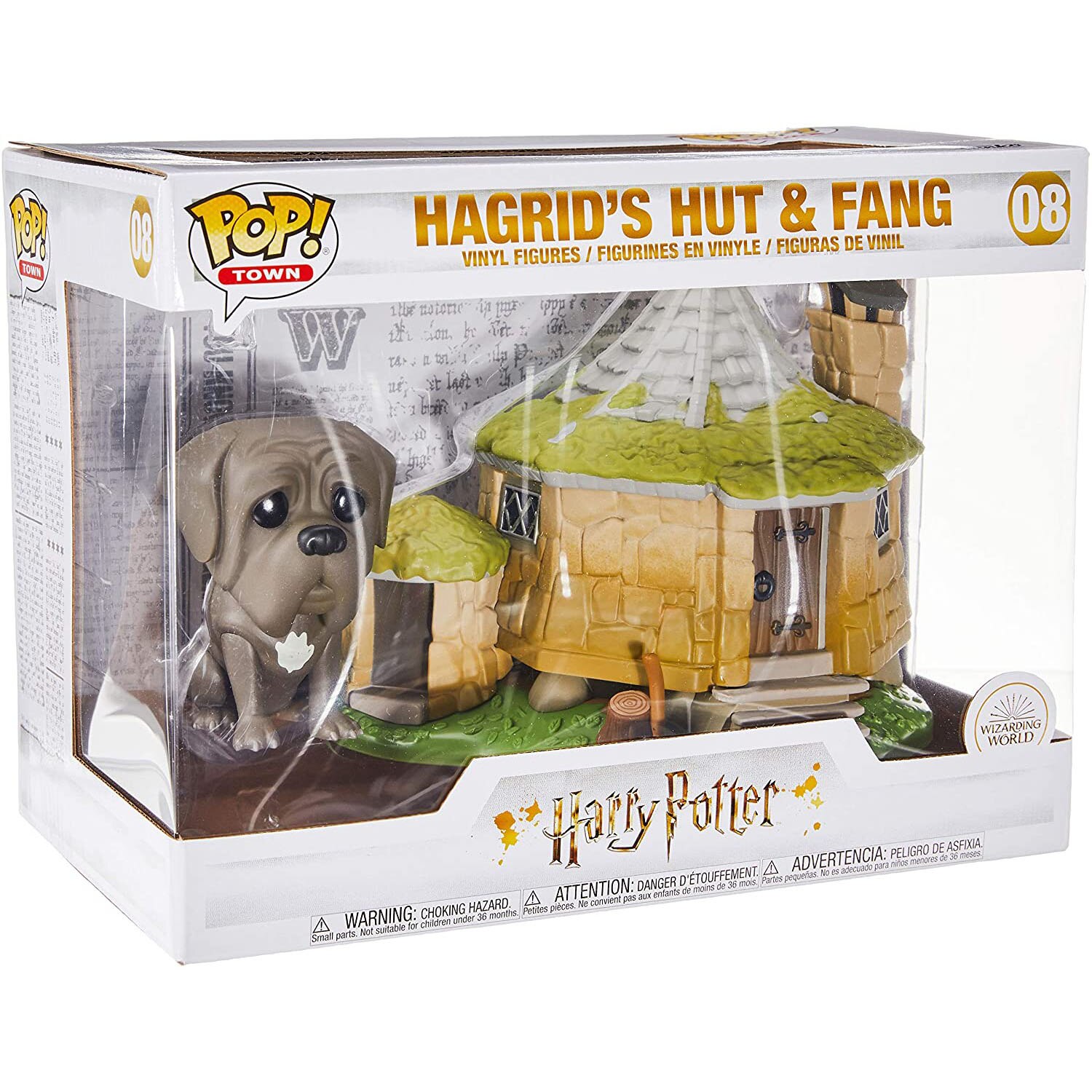 Funko Pop Town Harry Potter Hagrid S Hut Fang Emag Bg