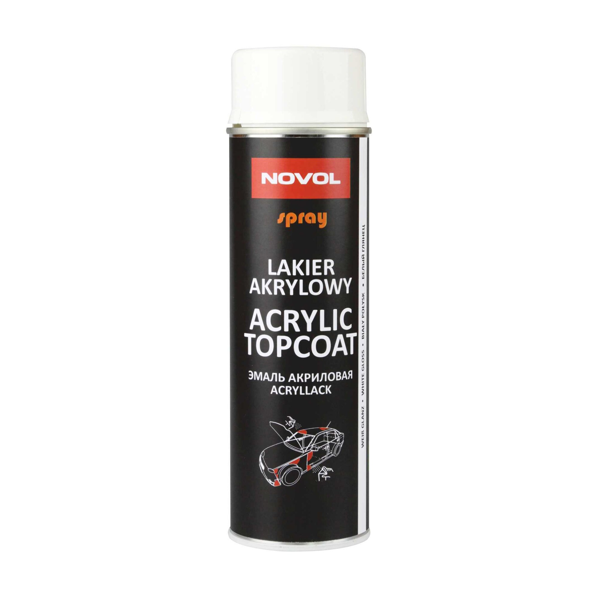 Spray Novol Lac Alb Lucios Ml Emag Ro