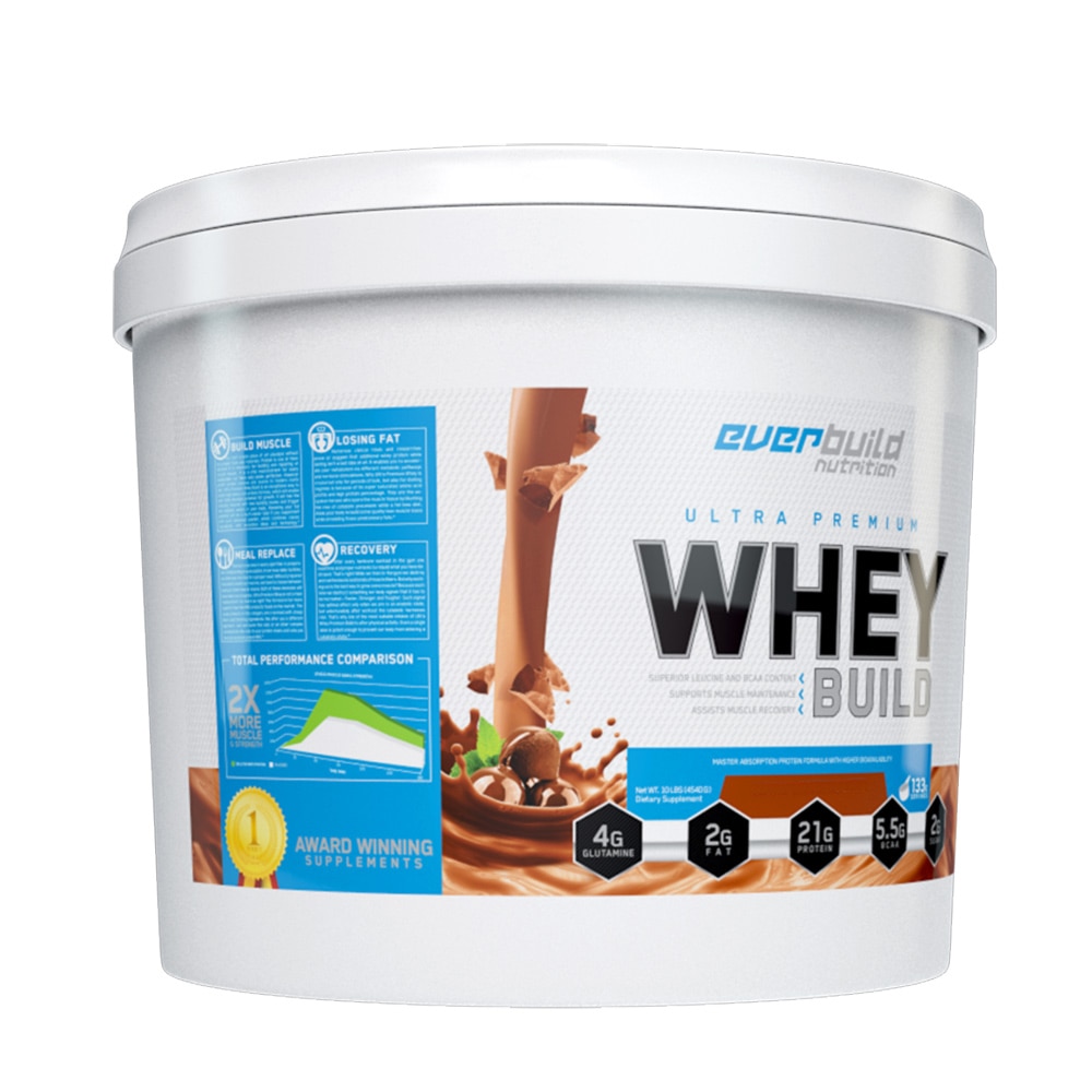 Proteina Everbuild Ultra Premium Whey Build Capuccino Kg Emag Ro