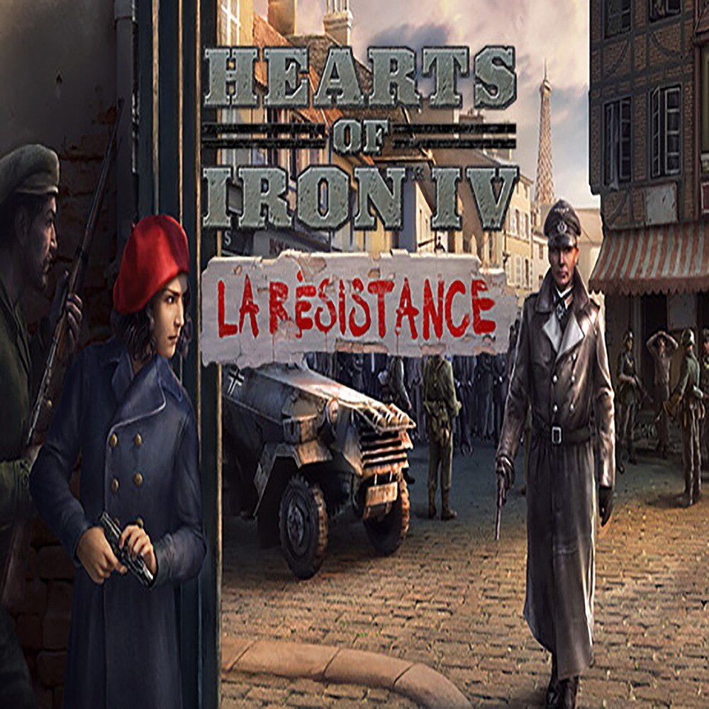 Hearts of Iron IV La Resistance Digitális kulcs PC eMAG hu