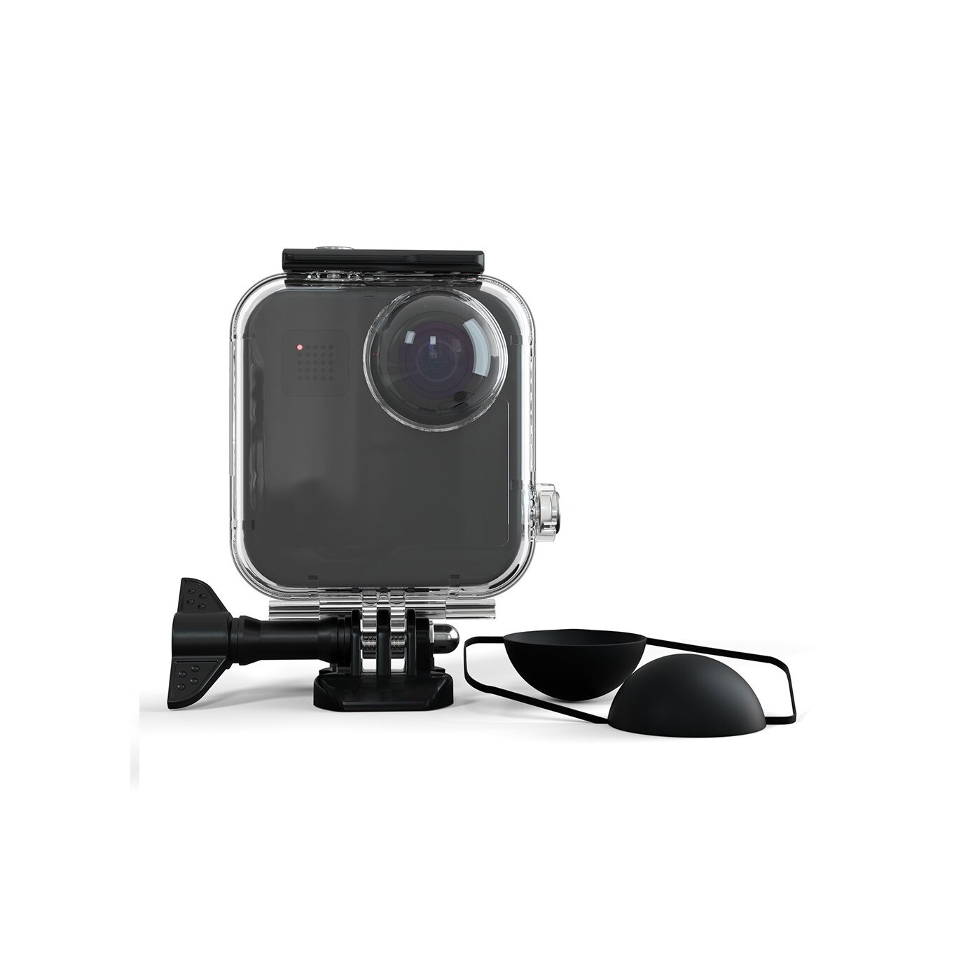 Carcasa Subacvatica ABS Transparenta Compatibila GoPro Max EMAG Ro