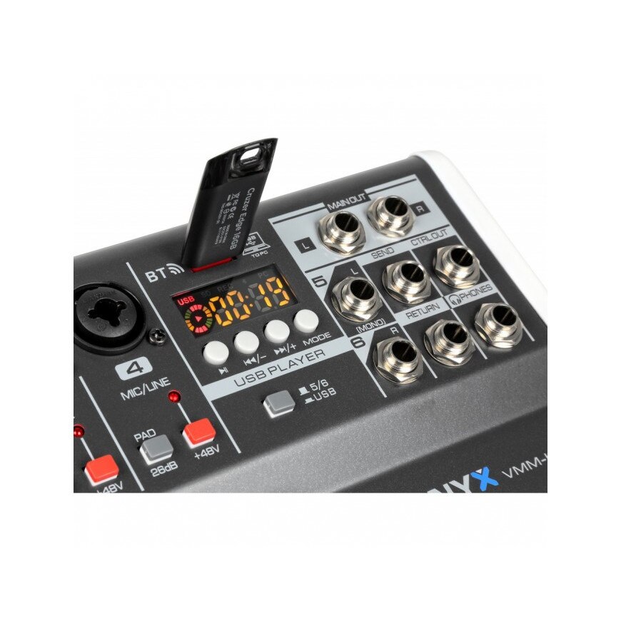 Mixer Analog Pasiv X Canale Bluetooth Usb Dsp Vonyx Vmm K Emag Ro