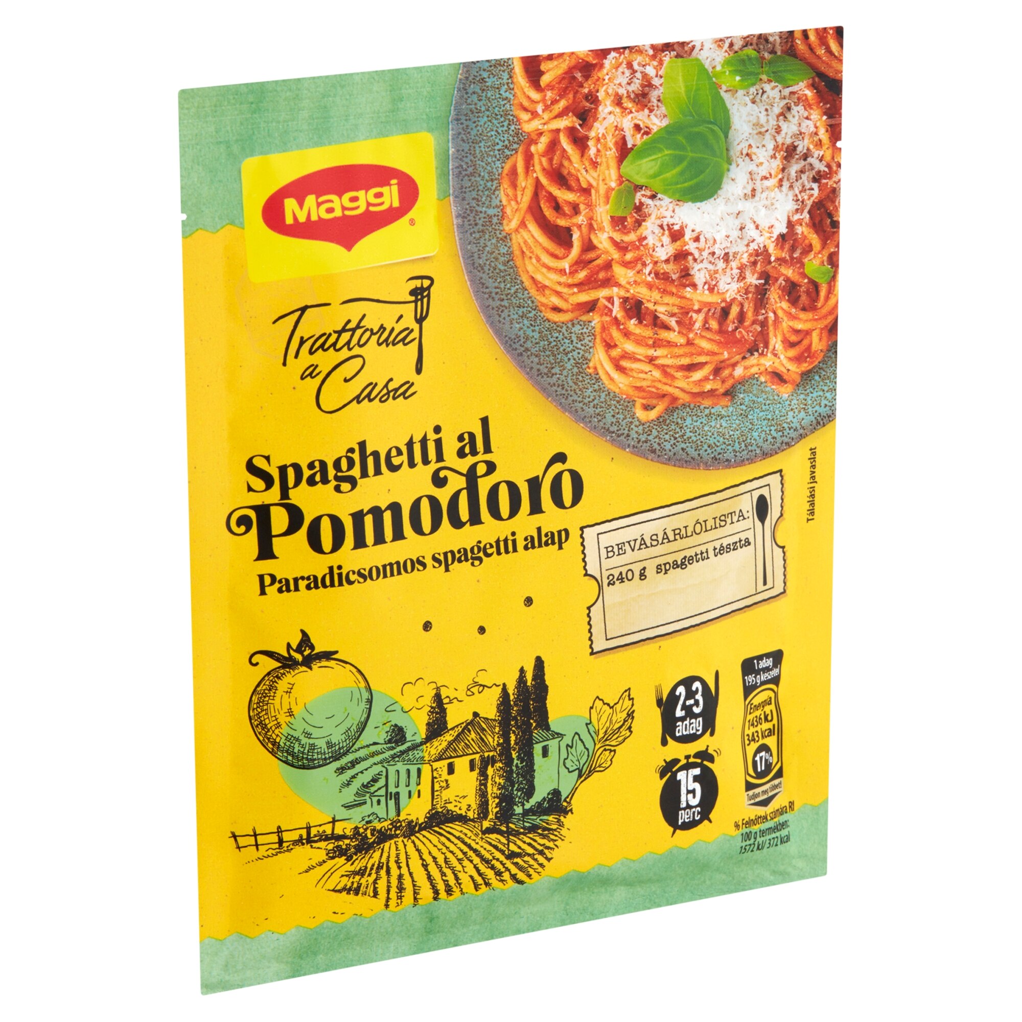 Maggi Trattoria A Casa Paradicsomos Spagetti Alap G Emag Hu