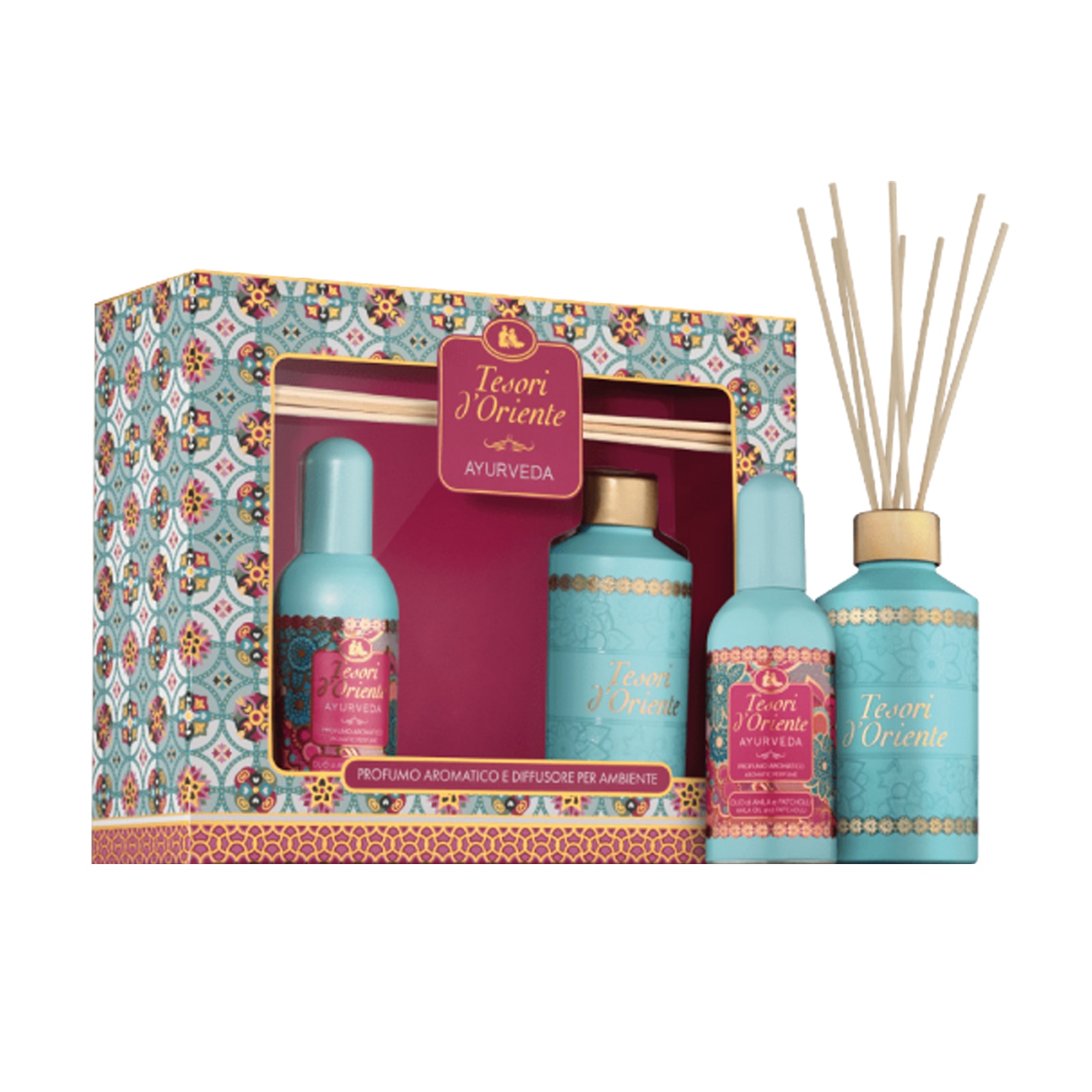 Set Tesori D Oriente Ayurveda Parfum 100ml Si Parfum De Camera 200ml