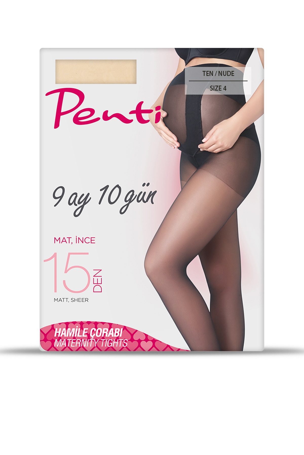 Dres Pentru Gravide Penti Elastan Poliamida 15 DEN Nude XL EMAG Ro