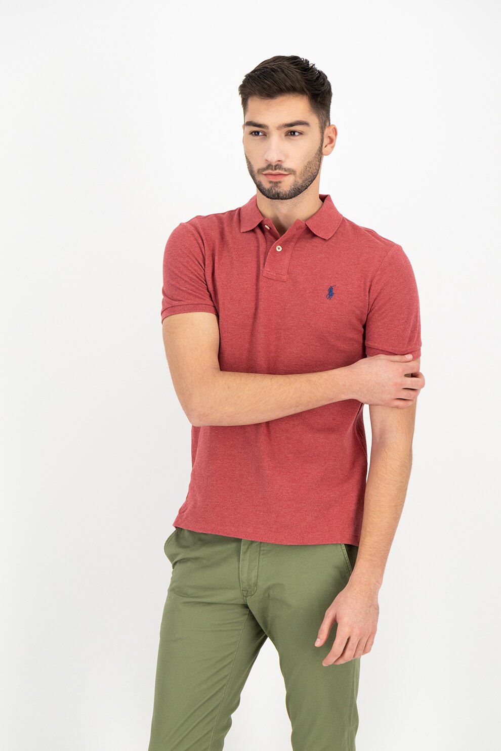 Polo Ralph Lauren Tricou Polo Slim Fit Din Material Pique Classics