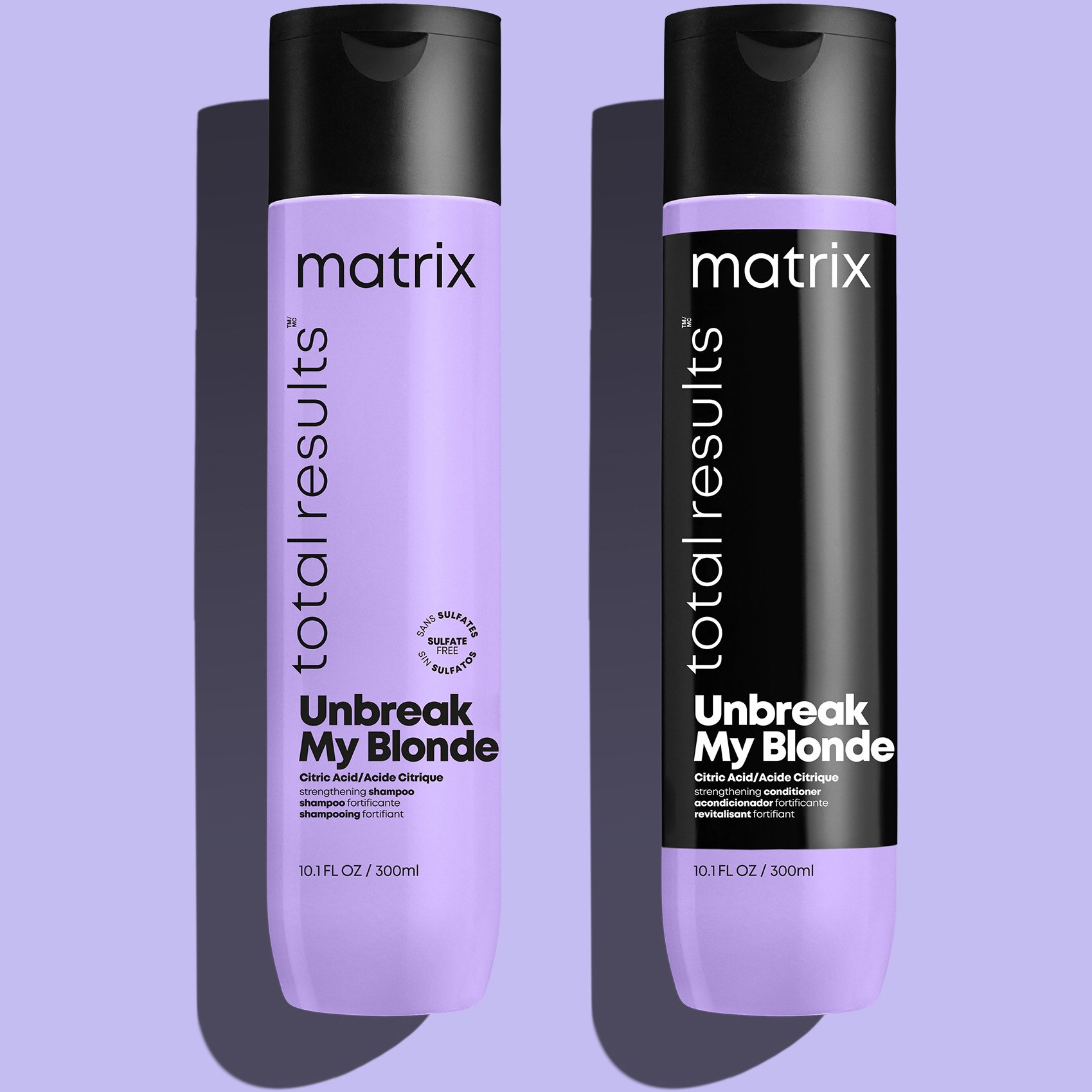 Pachet Promo Matrix Total Results Unbreak My Blonde Shampoo Ml