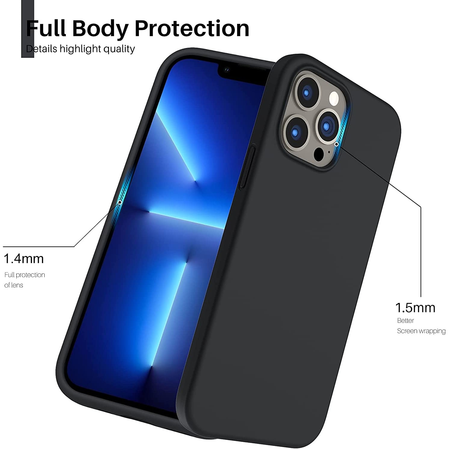 Husa Protectie Compatibila Cu Iphone Pro Slim Din Silicon Cu