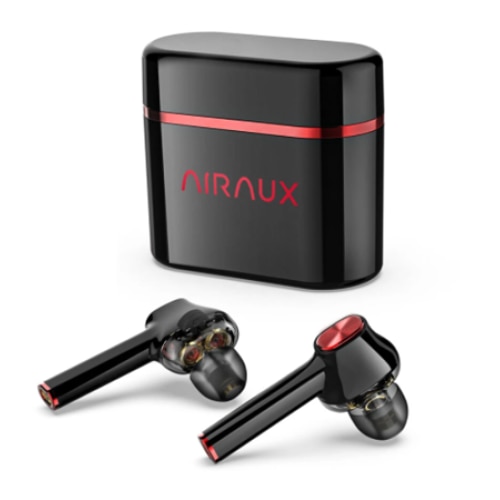 Casti Wireless Blitzwolf Airaux Aa Um Negru Rosu In Ear Tws