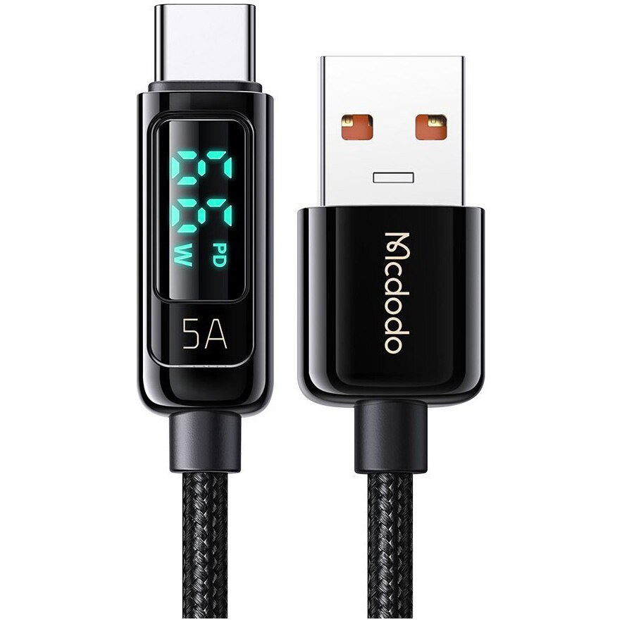 Cablu De Date Mcdodo Digital Pro Usb A La Type C M A Black Emag Ro