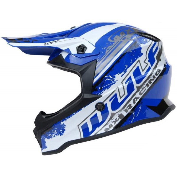 Casca Motocross Atv Pro Helmet Wulfsport Albastru Xxl Emag Ro