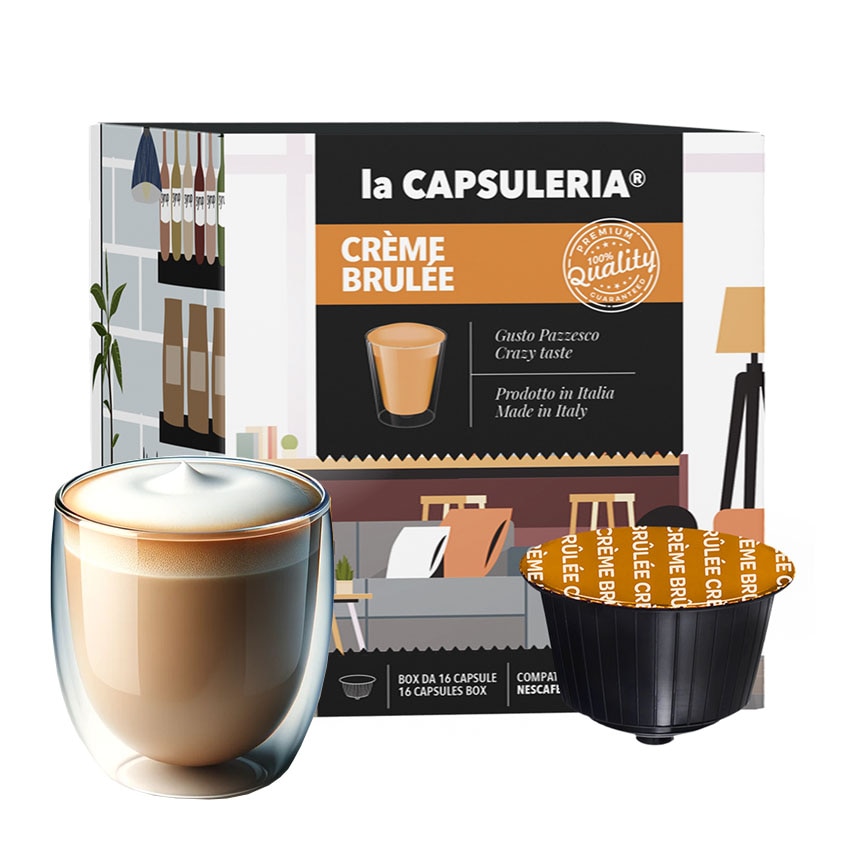 Creme Brulee 16 Capsule Compatibile Dolce Gusto La Capsuleria EMAG Ro