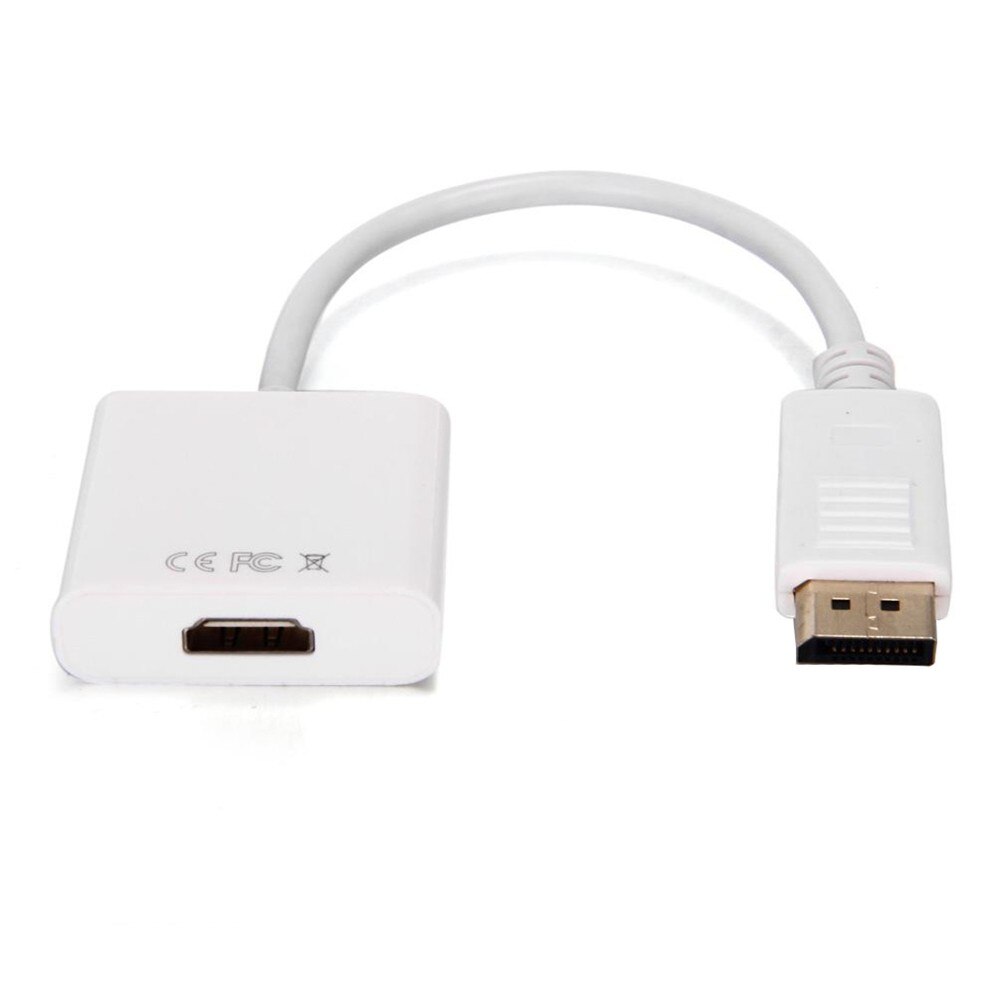 Adaptor ZIK DisplayPort Tata La HDMI Mama Alb EMAG Ro