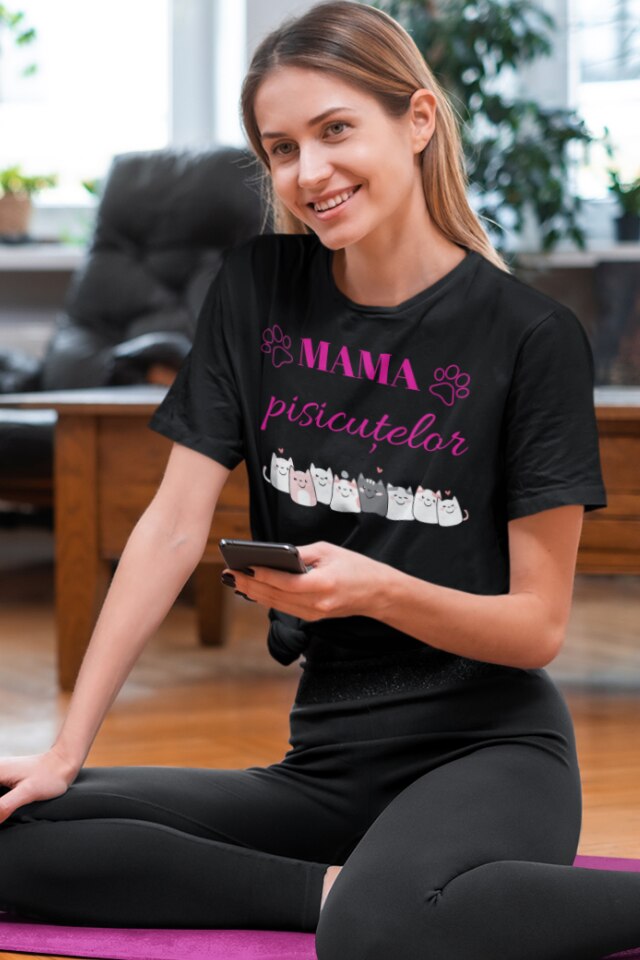 Tricou Pentru Femei Priti Global Personalizat Cu Mesaj Amuzant Mama