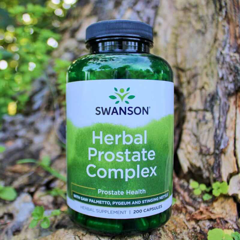 Herbal Prostate Complex Swanson 200 Capsule SW1684 EMAG Ro