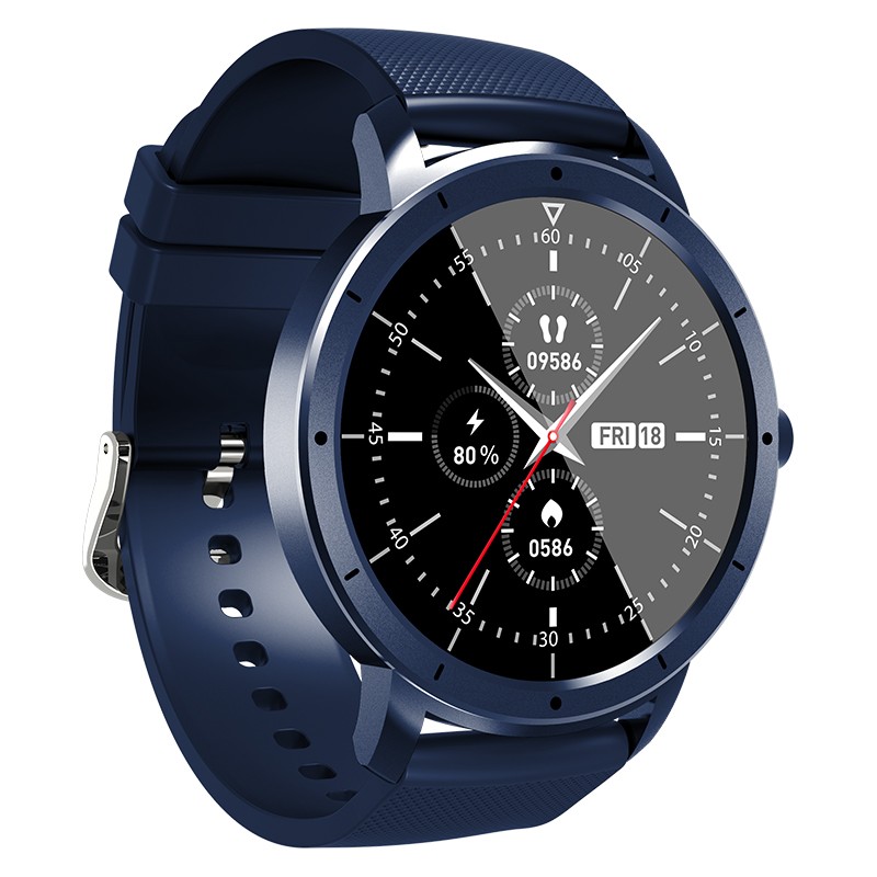 Smartwatch Techstar Hw Albastru Ecran Touch Ips Inch