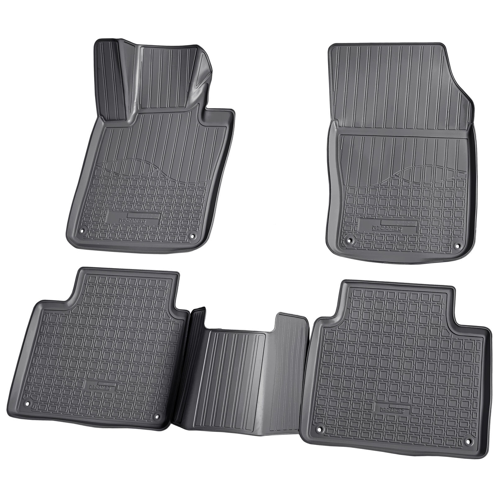 Set De 5 Covorase Cauciuc 3D Stil Tavita Premium Pentru Volvo S90 V90