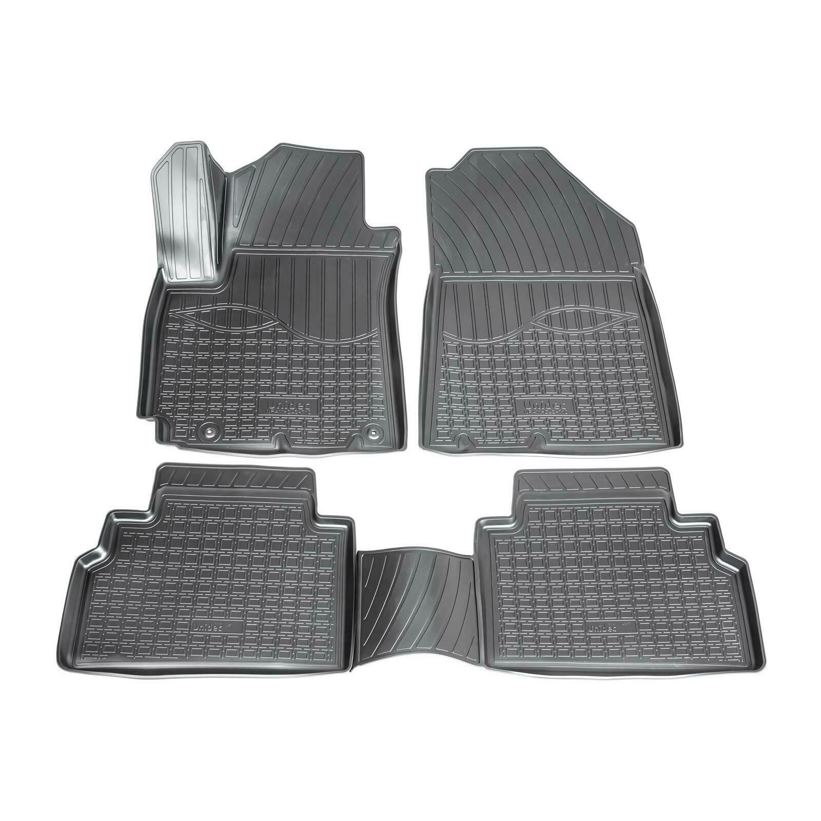 Set De 4 Covorase Cauciuc 3D Stil Tavita Premium Pentru Kia Soul SK3